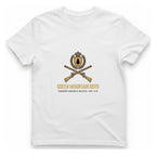 Green Mountain Boys Crest T-Shirt - White front