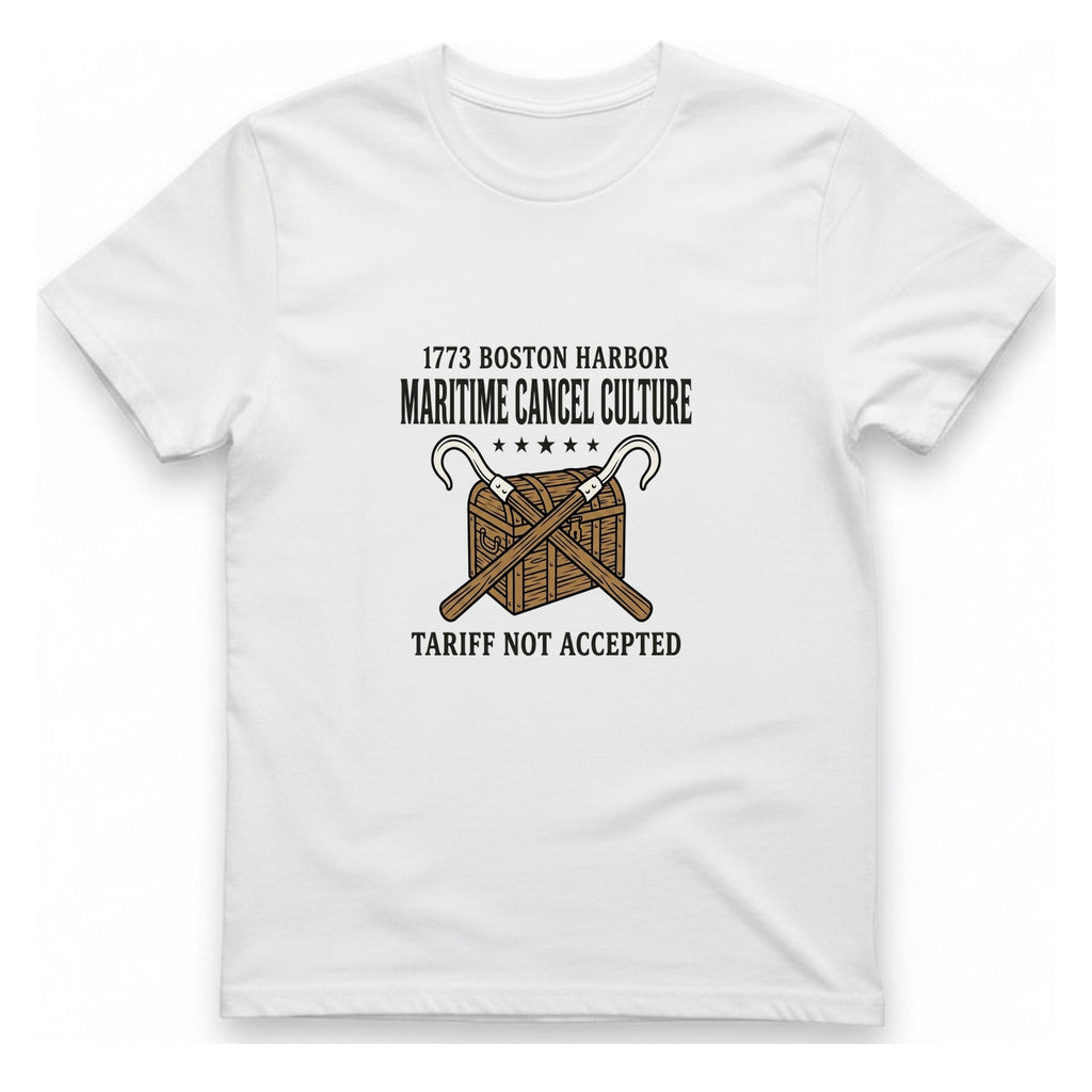 Maritime Cancel Culture T-Shirt - White front