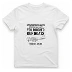 Operation Praying Mantis T-Shirt - White front