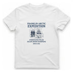 Franklin Arctic Expedition Escape Room T-Shirt - White front