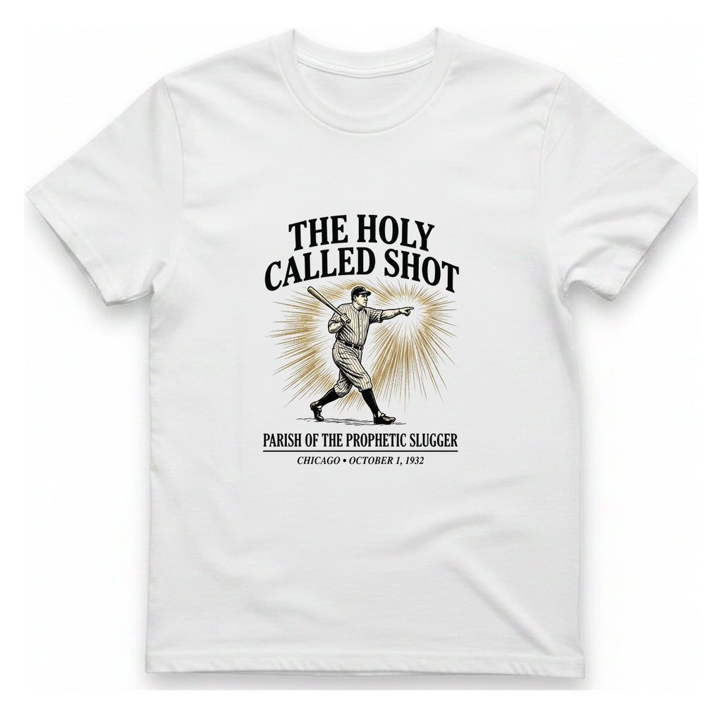Divine Called Shot T-Shirt - White front