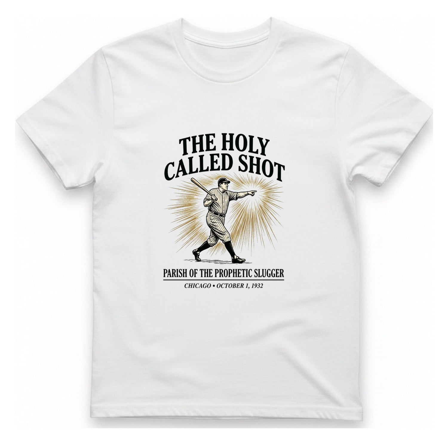 Divine Called Shot T-Shirt - White front