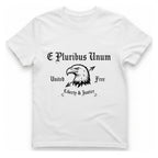 E Pluribus Unum T-Shirt - White front