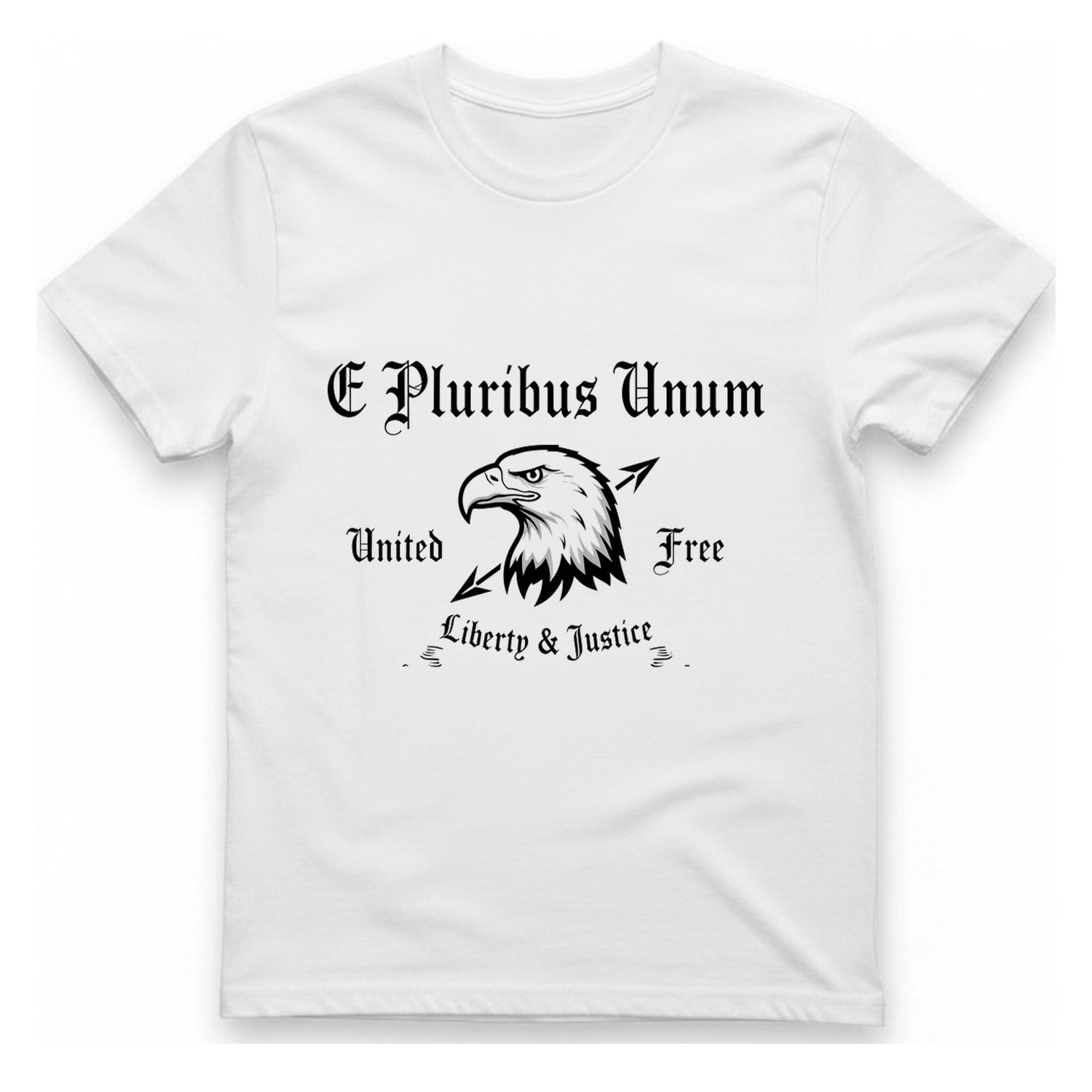 E Pluribus Unum T-Shirt - White front