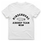 Hindenburg Airship Team T-Shirt - White front