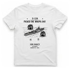 U Picked The Wrong Day T-Shirt - White front