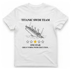 Titanic Swim Team T-Shirt - White front